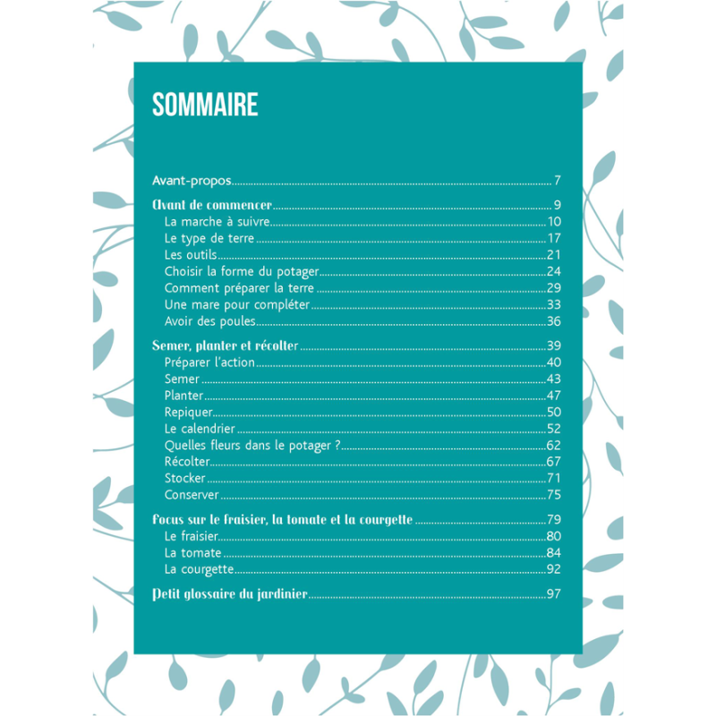 Le potager Livre Loisirs créatifs