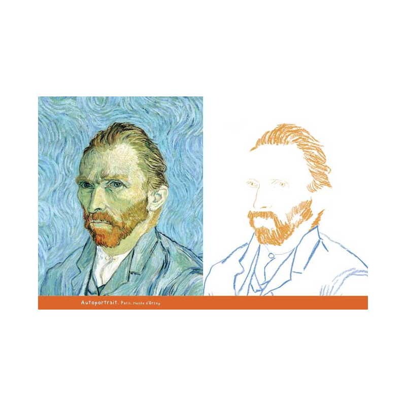 L'art à colorier : Van Gogh Livre Jeunesse