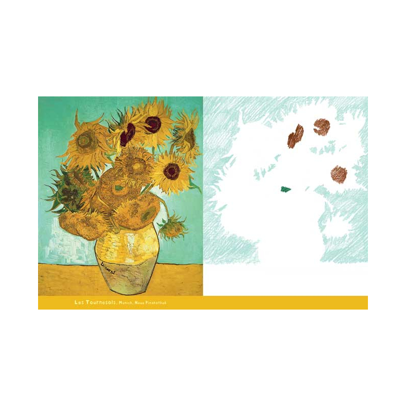 L'art à colorier : Van Gogh Livre Jeunesse