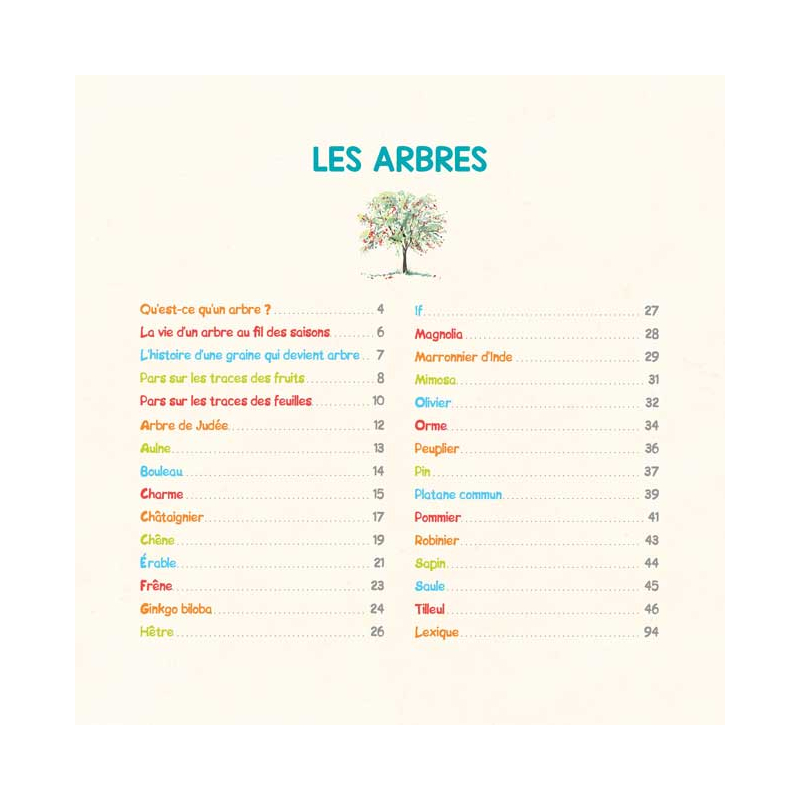 Je découvre la nature : Arbres et fleurs Livre Jeunesse