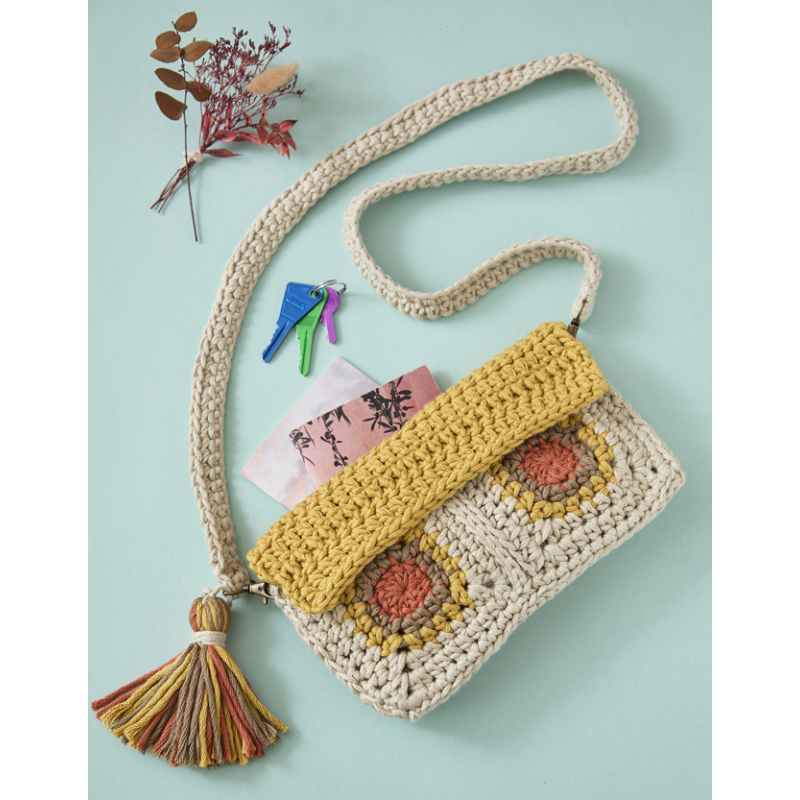 Accessoires en granny squares Crochet