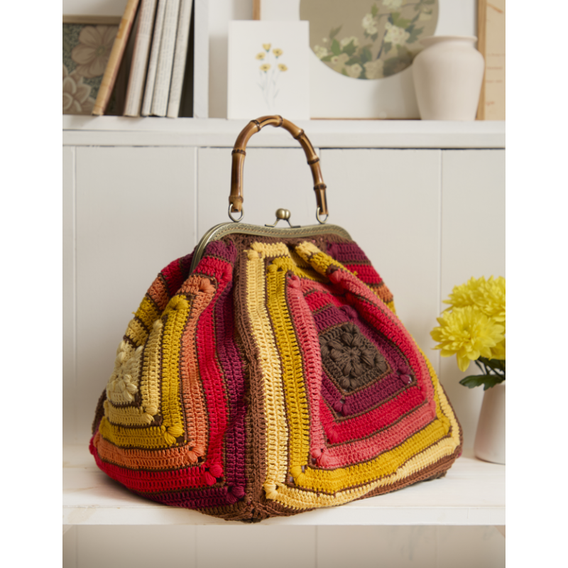 Accessoires en granny squares Crochet