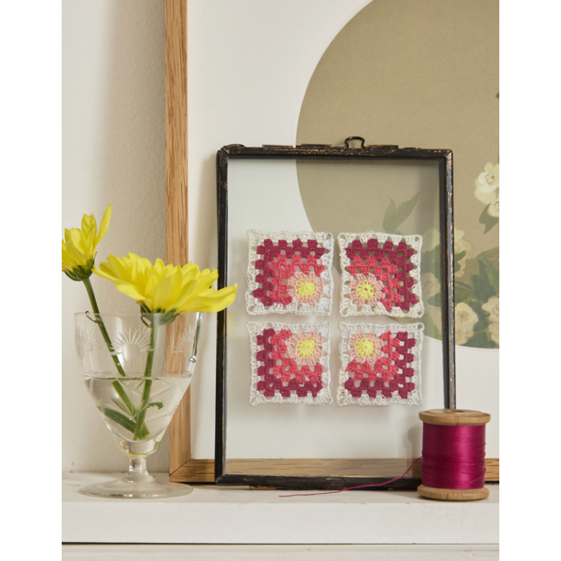 Accessoires en granny squares Crochet