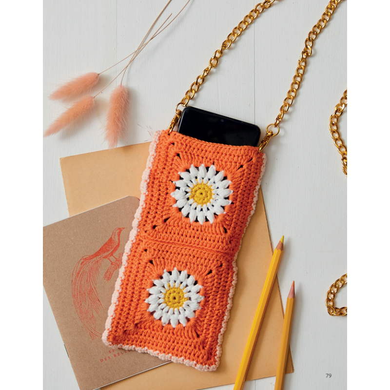 Accessoires en granny squares Crochet