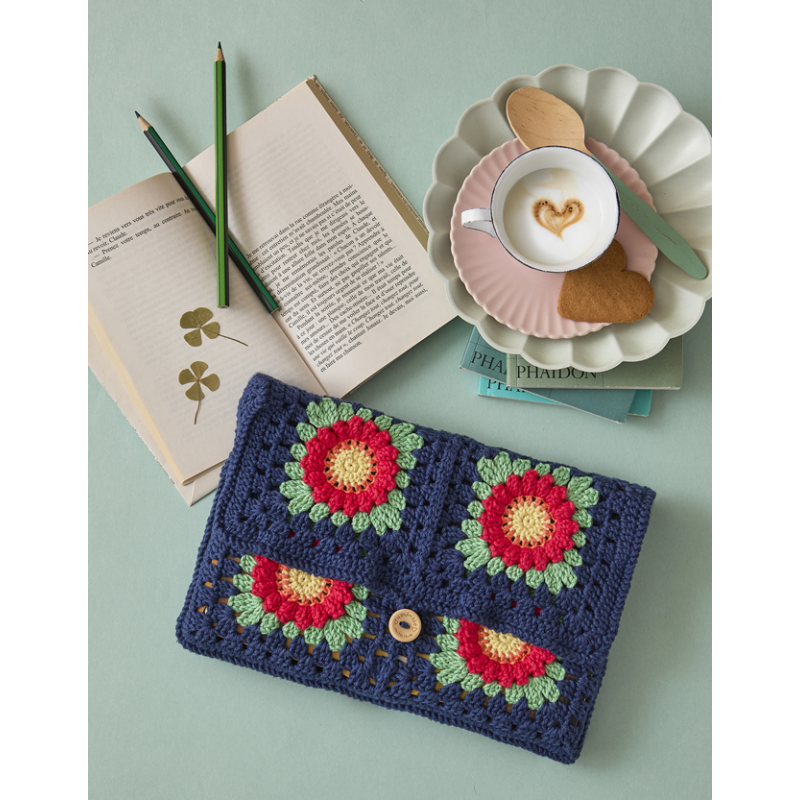 Accessoires en granny squares Crochet