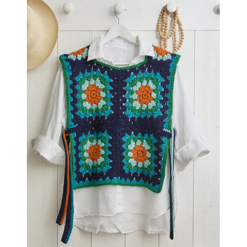 Accessoires en granny squares Crochet
