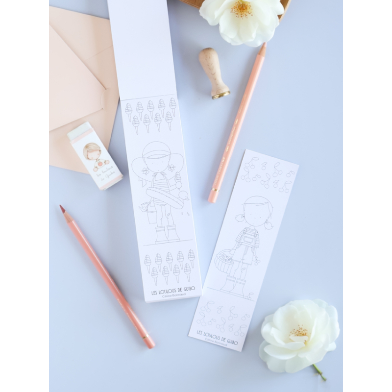 50 Marque pages LOULOU x LULU Kit Accueil