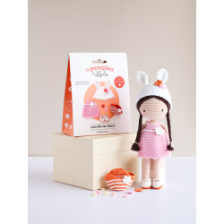 Les panoplies de LULU à crocheter : Lulu fête les fleurs - Kit crochet