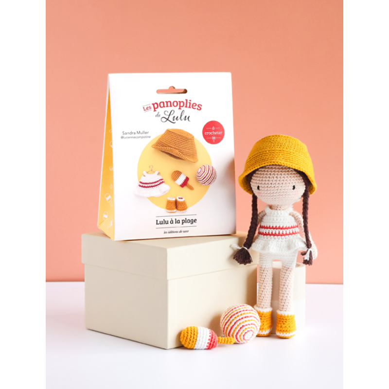 Les panoplies de Lulu à crocheter : Lulu à la plage Kit Crochet