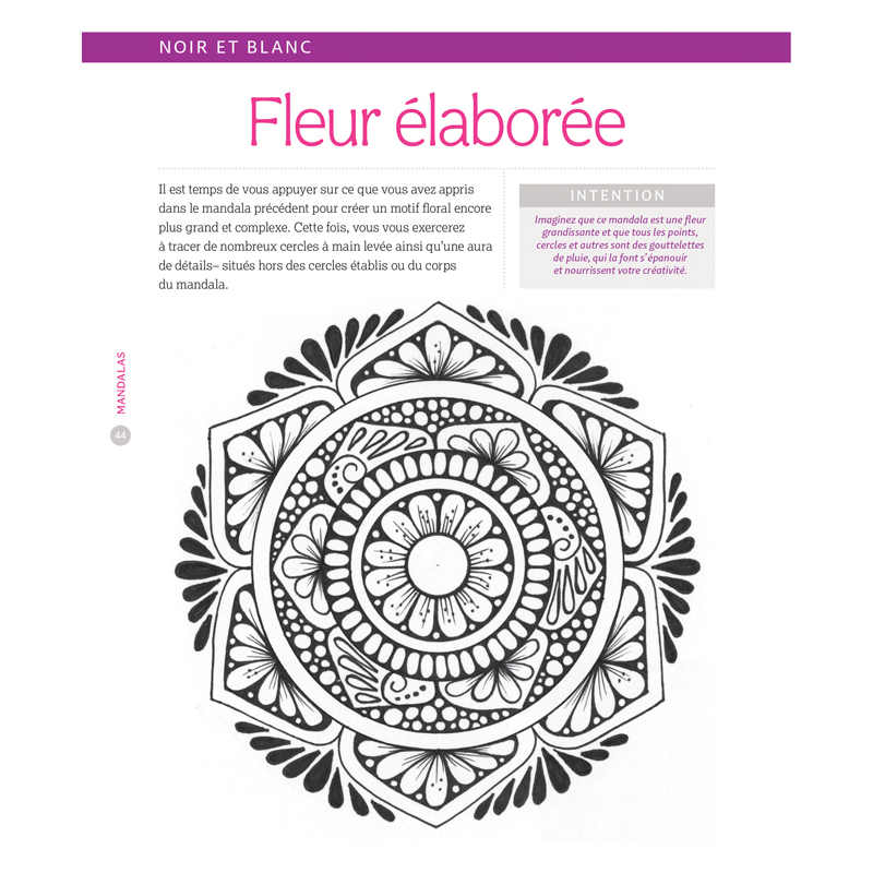 Mandalas. Un guide lumineux & beaux dessins Accueil
