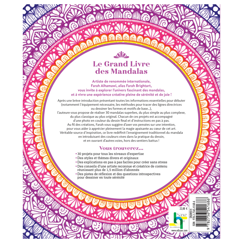 Mandalas. Un guide lumineux & beaux dessins Accueil