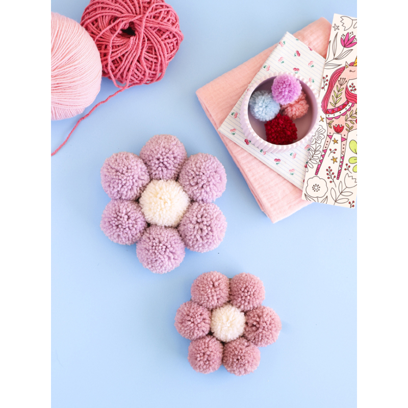 Je découvre les pompons Accueil