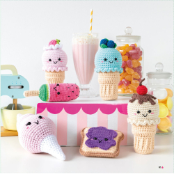 Dinette Kawaii. 40 adorables amigurumis à croquer Accueil Dinette Kawaii. 40 adorables amigurumis à croquer Accueil
