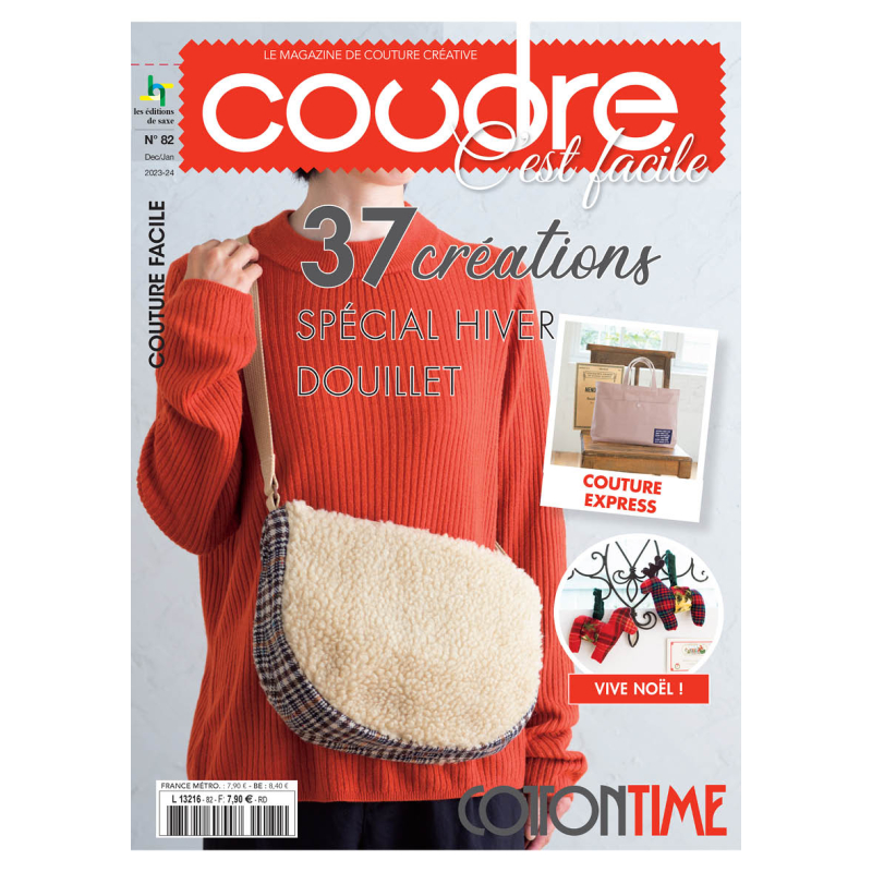 4 Coudre c’est facile – Accessoires débutants & créations saisonnières Lot, Magazine Couture