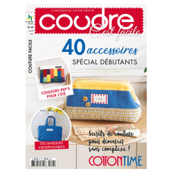 4 Coudre c’est facile – Accessoires débutants & créations saisonnières Lot, Magazine Couture