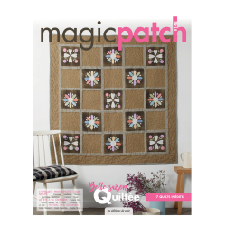 2 Magic Patch – Quilts cosy & belle saison Lot, Magazine Patchwork