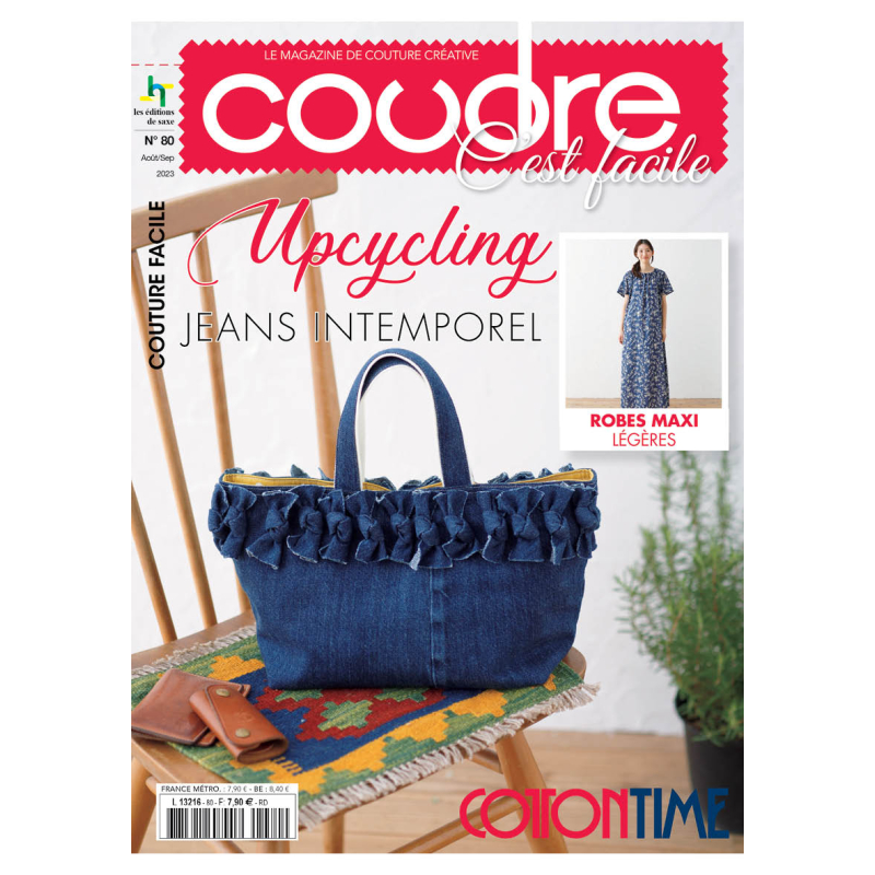 4 Coudre c’est facile – Couture créative & récup' Lot Couture