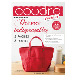 2 Coudre c’est facile – Sacs et trousses zippées Lot Couture 2 Coudre c’est facile – Sacs et trousses zippées Lot Couture