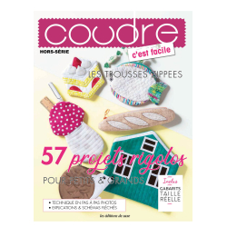 2 Coudre c’est facile – Sacs et trousses zippées Lot Couture 2 Coudre c’est facile – Sacs et trousses zippées Lot Couture
