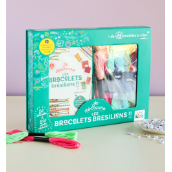 Coffret Je découvre les bracelets brésiliens Kit COFFRETS Coffret Je découvre les bracelets brésiliens Kit COFFRETS