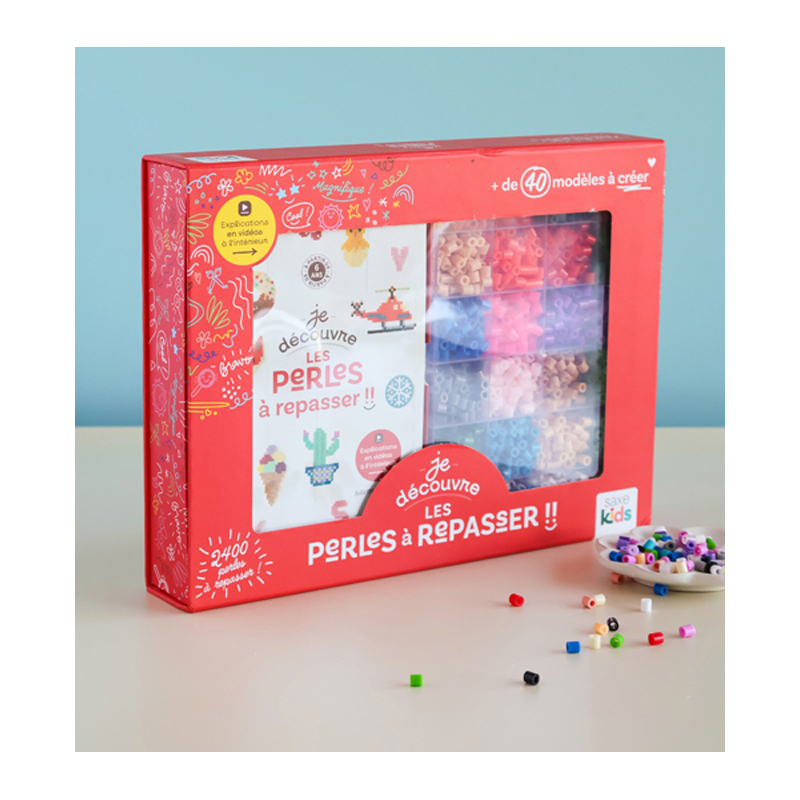 Coffret Je découvre les perles à repasser Kit COFFRETS