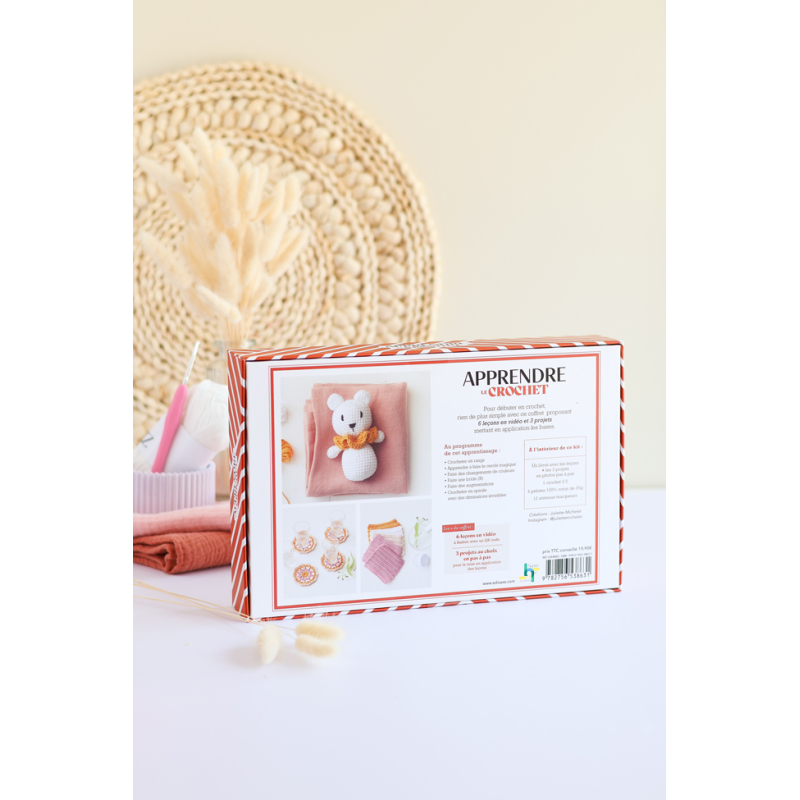 Coffret Apprendre le crochet Kit Crochet