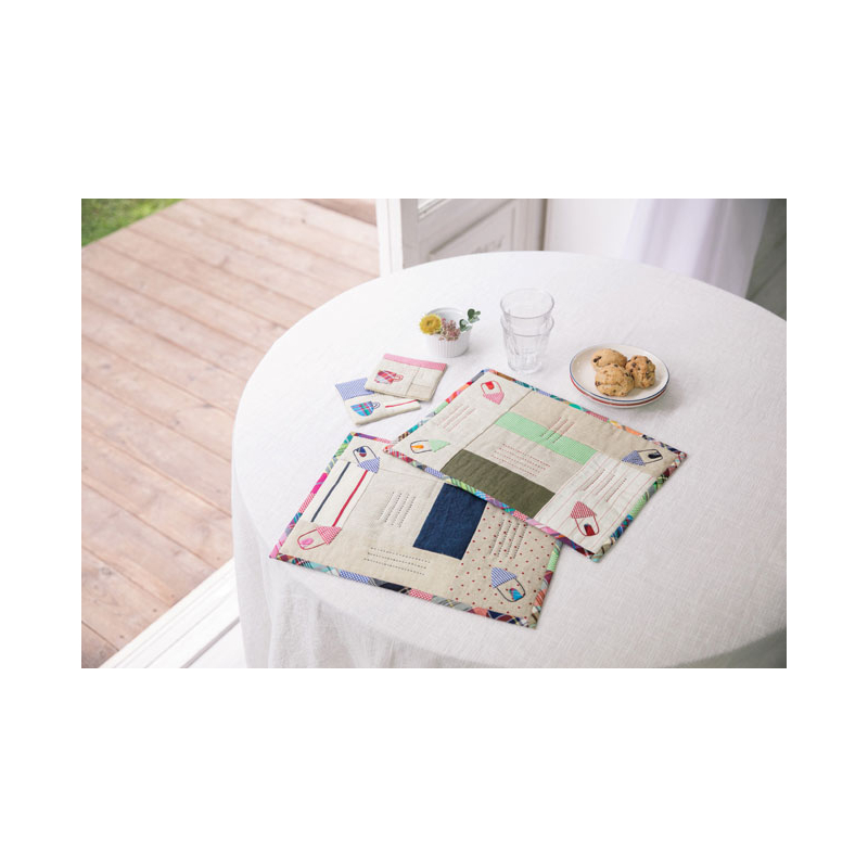 Les quilts appliqués Patchwork