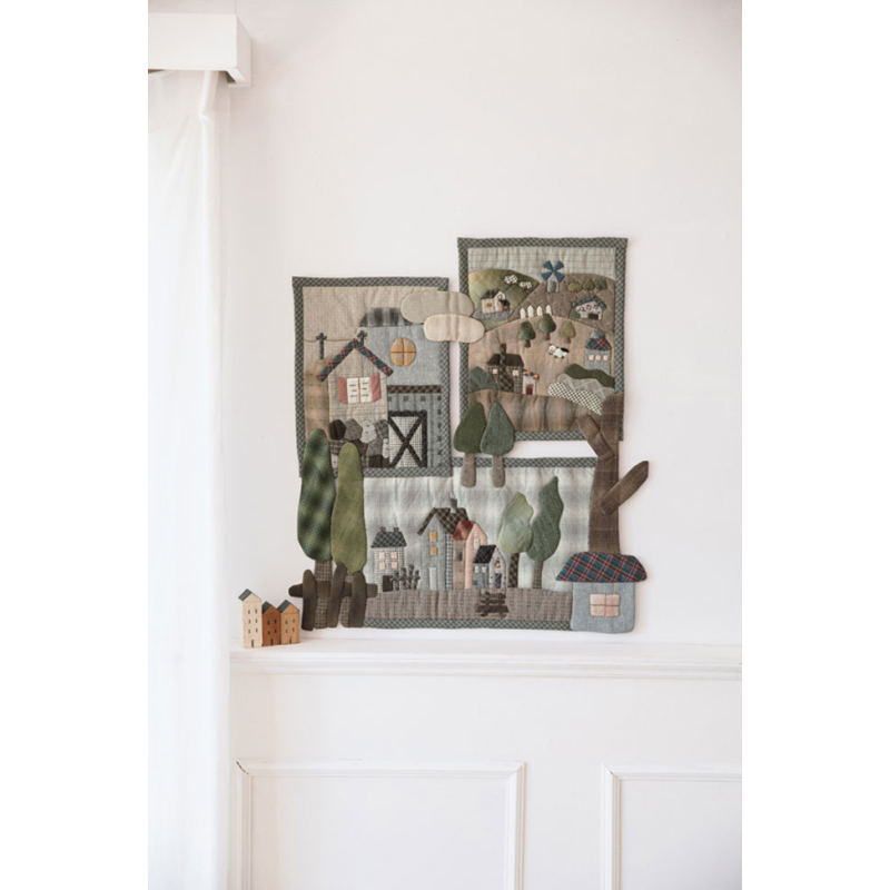 Les quilts appliqués Patchwork