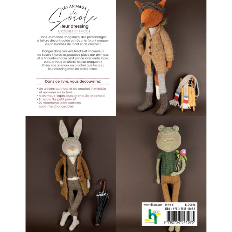 Les animaux de Sosole & leurs dressing Tricot