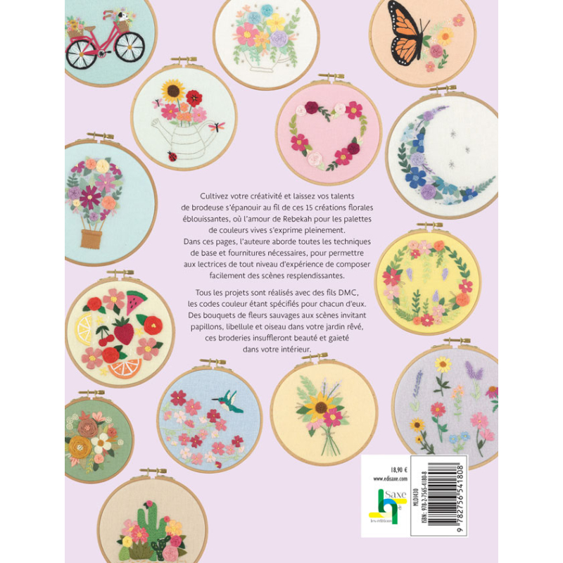 Broderie de fleurs Broderie