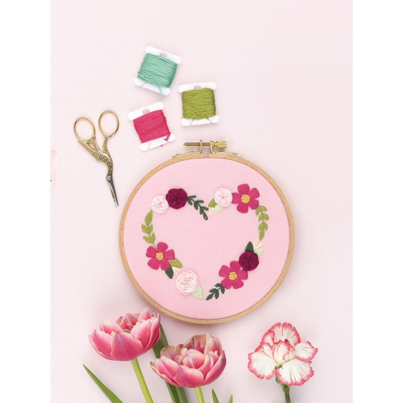 Broderie de fleurs Broderie