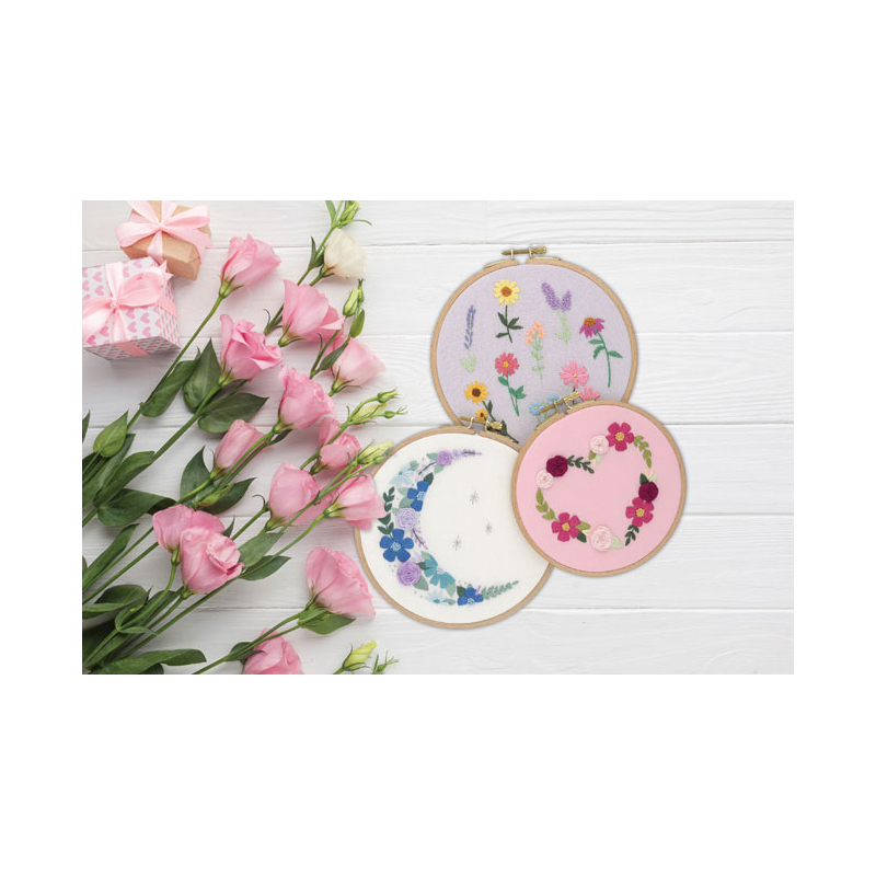 Broderie de fleurs Broderie