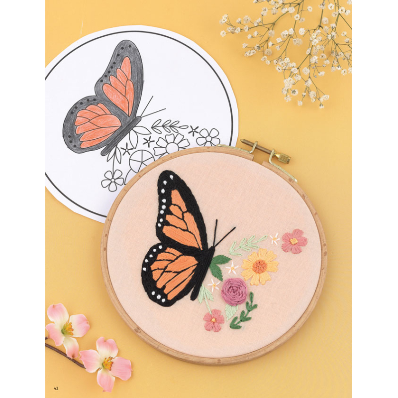 Broderie de fleurs Broderie