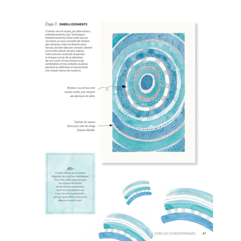 Aquarelle abstraite & créative Beaux-arts