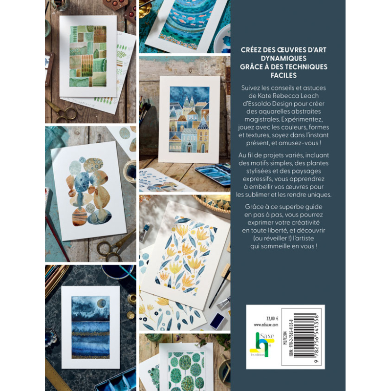 Aquarelle abstraite & créative Beaux-arts