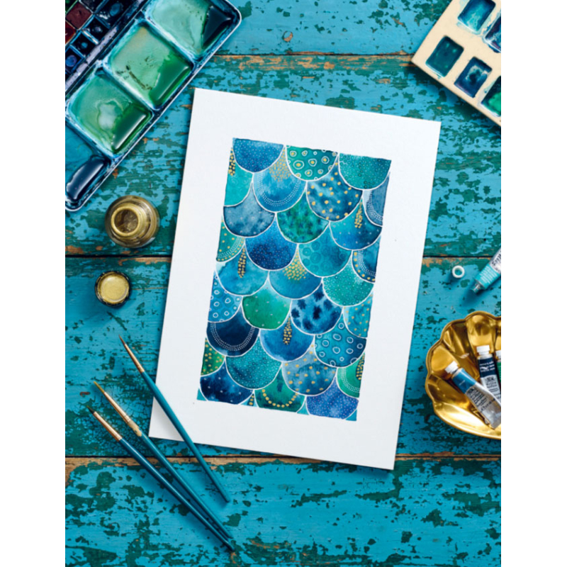 Aquarelle abstraite & créative Beaux-arts