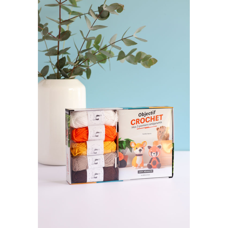 Coffret Mes premiers amigurumis Kit COFFRETS
