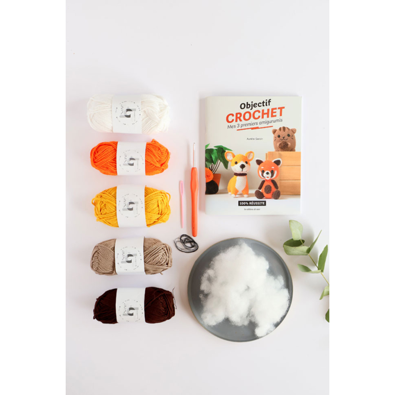 Coffret Mes premiers amigurumis Kit COFFRETS