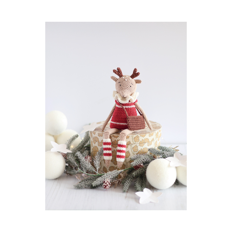 Coffret Amigurumi Renne de Noë - Occasion Kit Crochet