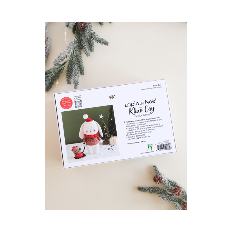 Coffret Lapin de Noël de Khuc - Occasion Kit Crochet