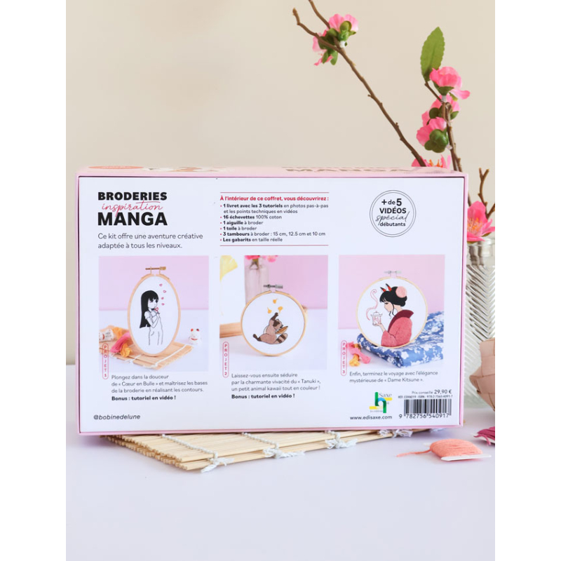 Coffret broderies inspiration Occasion Kit Broderie