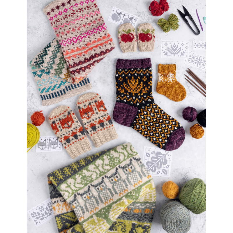 Le répertoire des motifs doodles au tricot Tricot