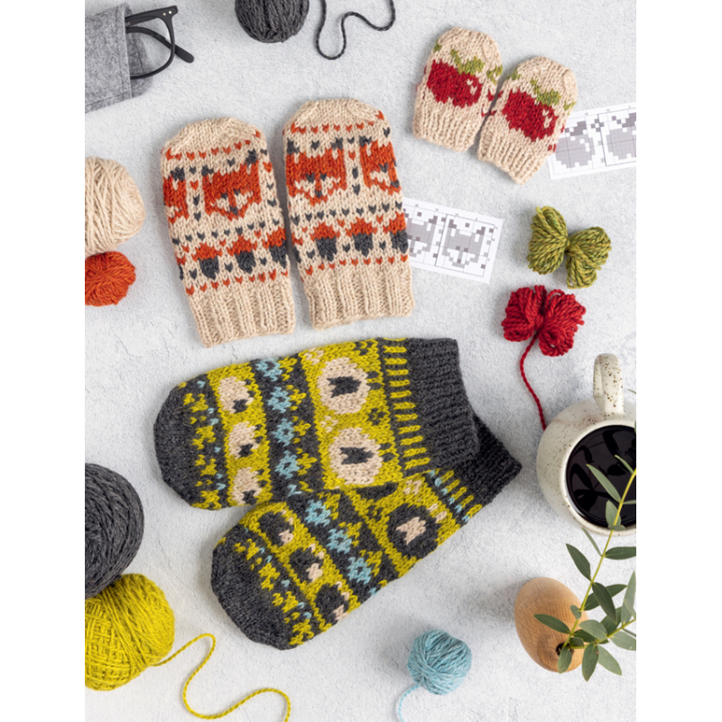 Le répertoire des motifs doodles au tricot Tricot