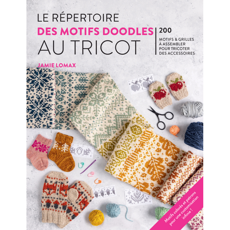 Le répertoire des motifs doodles au tricot Tricot