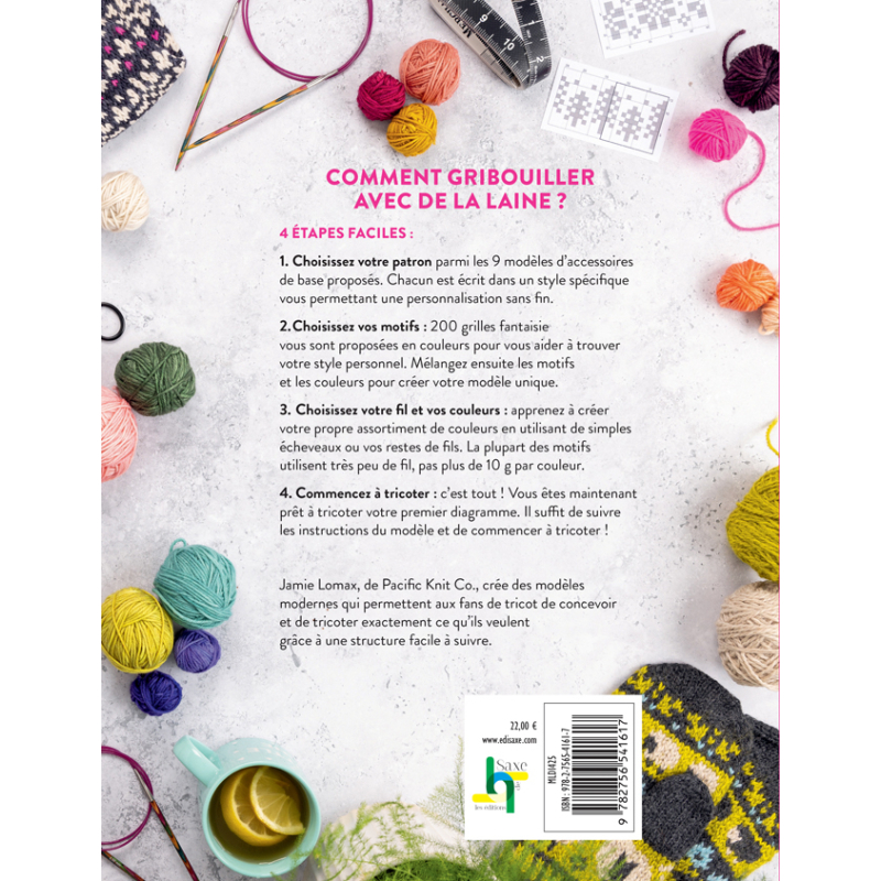 Le répertoire des motifs doodles au tricot Tricot