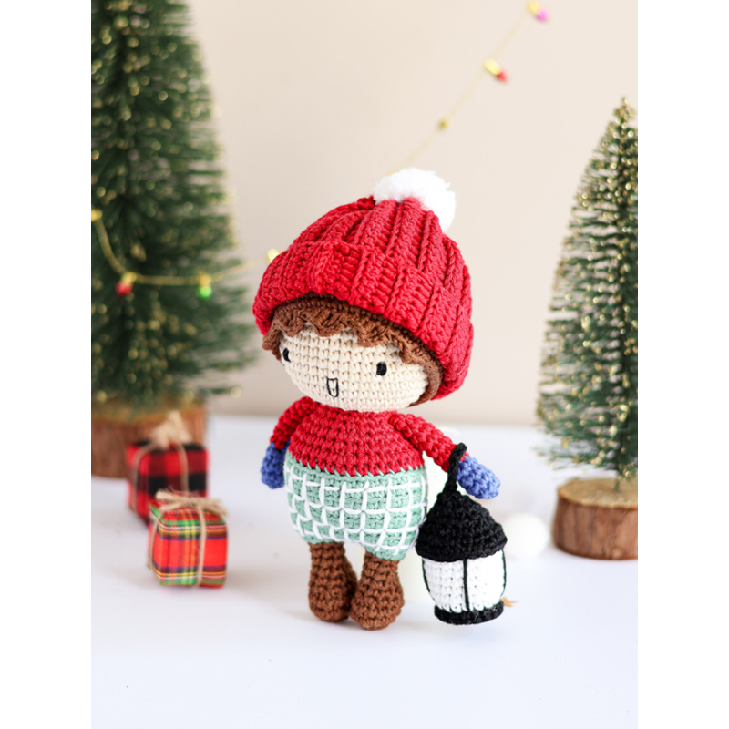 Poupées & amigurumis de Noël so british Crochet