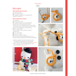 Poupées & amigurumis de Noël so british Crochet