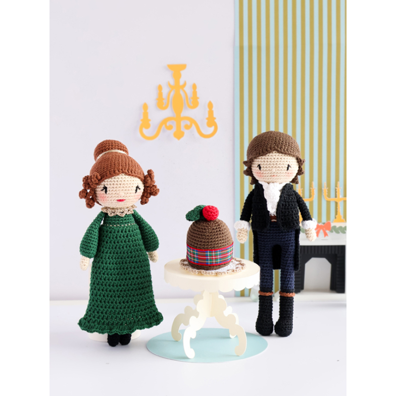Poupées & amigurumis de Noël so british Crochet