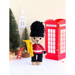Poupées & amigurumis de Noël so british Crochet