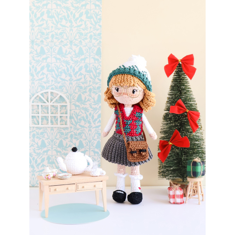 Poupées & amigurumis de Noël so british Crochet